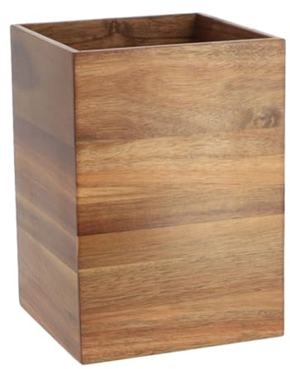 Trendy Afvalemmer voor Badkamer 7,5 L van Hout