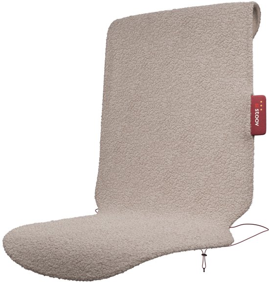 Stoov Big Hug³ Warmtedeken Draadloos - Woolly Beige 45x115 - Stoov - €169,95