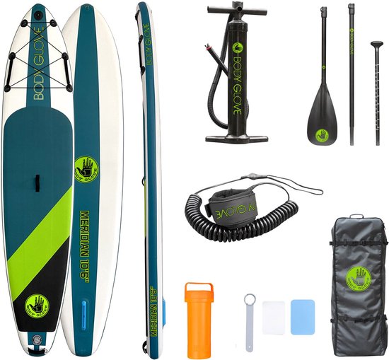 Body Glove Meridian Inflatable 10'6 SUP Board Set