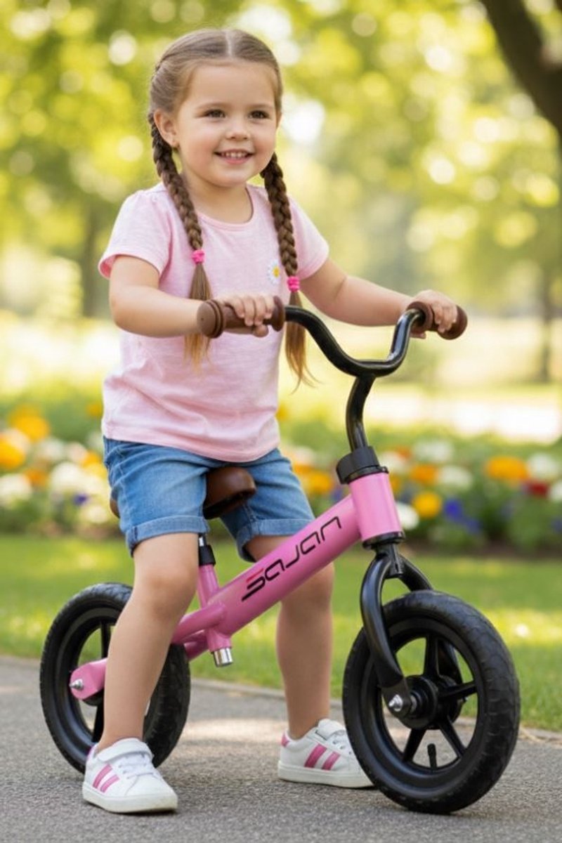 Sajan Loopfiets - Roze