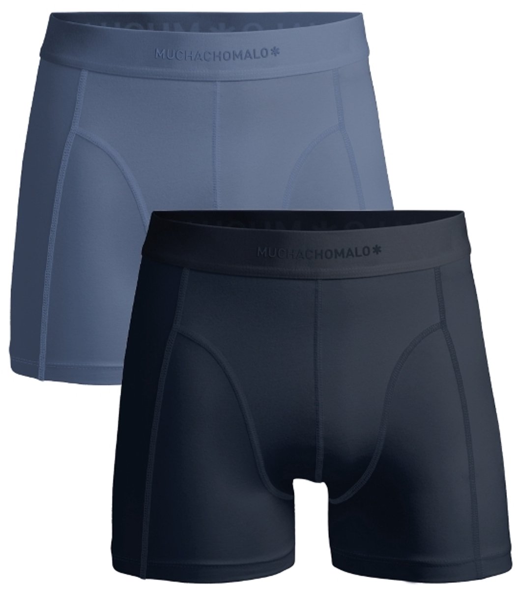 Muchachomalo Heren Boxershorts – 2 Pack – Maat 3XL – Pima Katoen – Mannen Onderbroeken