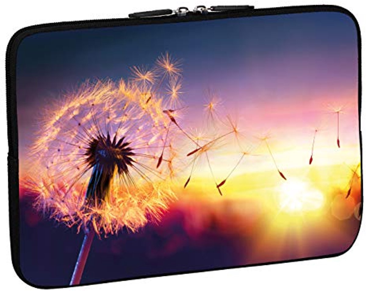 Design Tablet PC Hoes 15.6 inch Dandelion - Neopreen Bescherming