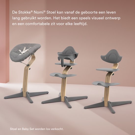 Stokke Nomi Newborn Set Grey Grey Sand van Stokke — afbeelding 5