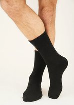 Chaussettes Angro pour homme - Semelle éponge - Heavy Terry - Chaussettes en laine épaisse et chaude avec semelle épaisse - Chaussettes de travail robustes - 42 - Blauw