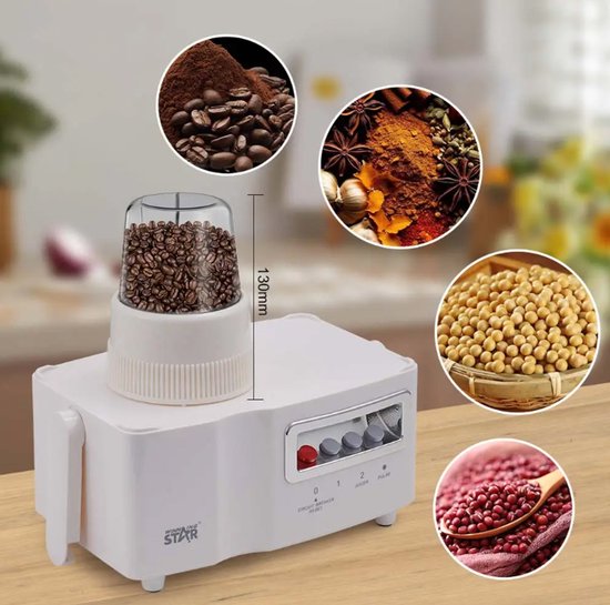 Winning Star 4-in-1 Mixer - 350w Multifunctionele Oranje Juicer van Winn — afbeelding 2