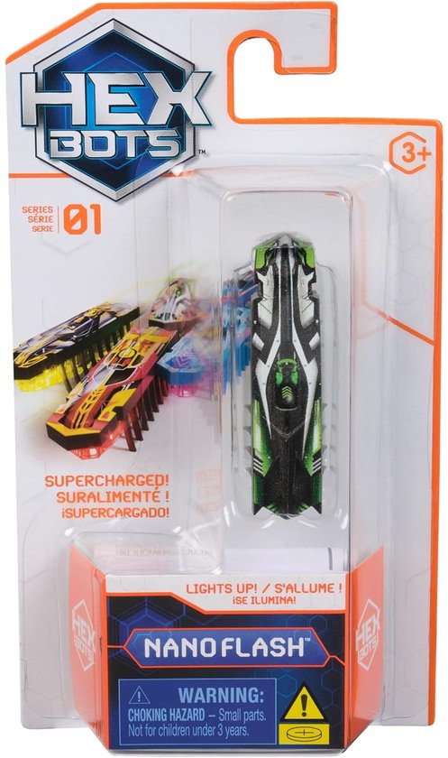 Hex bots – Nano Flash – verschillende kleuren – 1 stuks