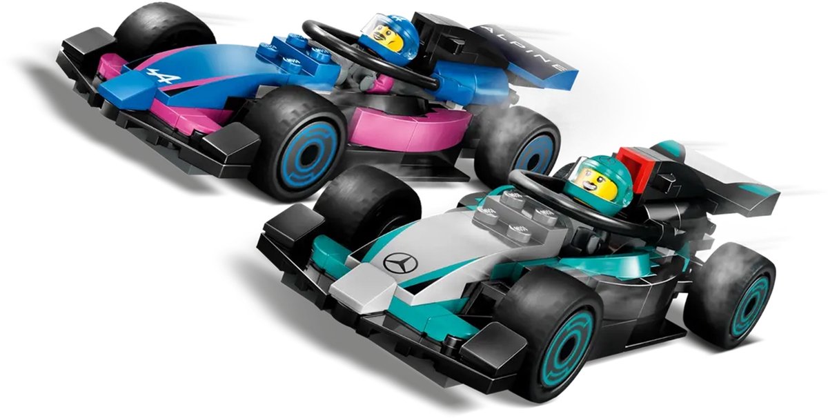LEGO City F1 garage met Mercedes-AMG en Alpine auto's - 60444 — afbeelding 19