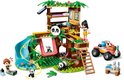 LEGO Friends De Pandaopvang speelset. Boomhut met glijbaan, quad, minipoppen en pandabeertjes.