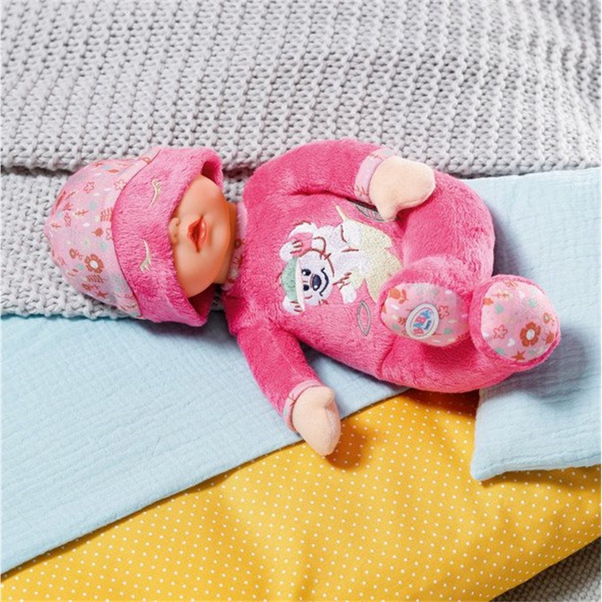 BABY born - Sleepy - Roze met Hondopdruk - Babypop - 30 cm — afbeelding 2