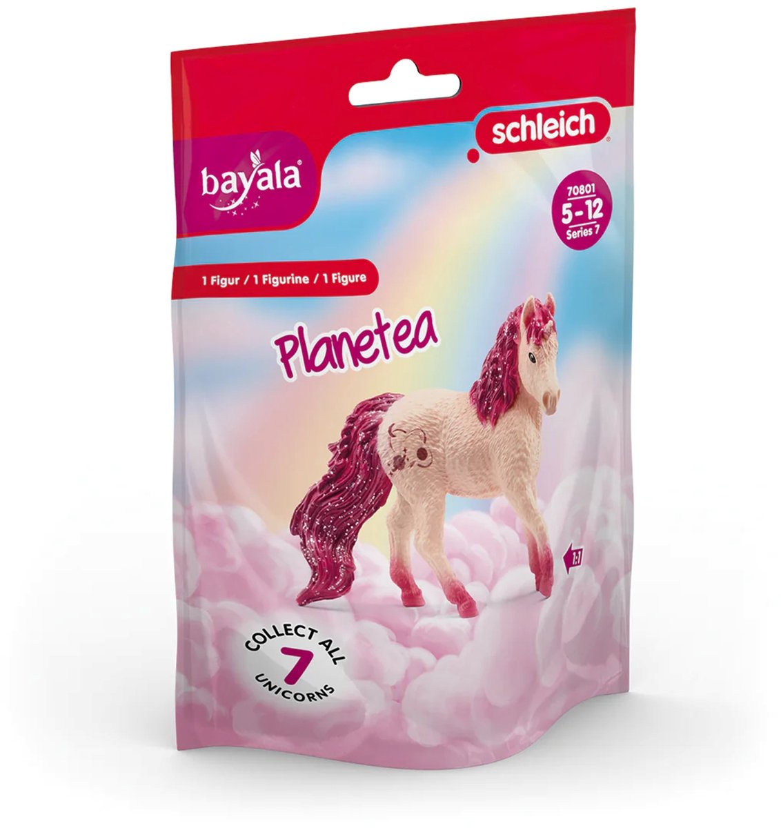 Schleich Bayala Verzameleenhoorn Planetea met veulen en poster thumbnail 3