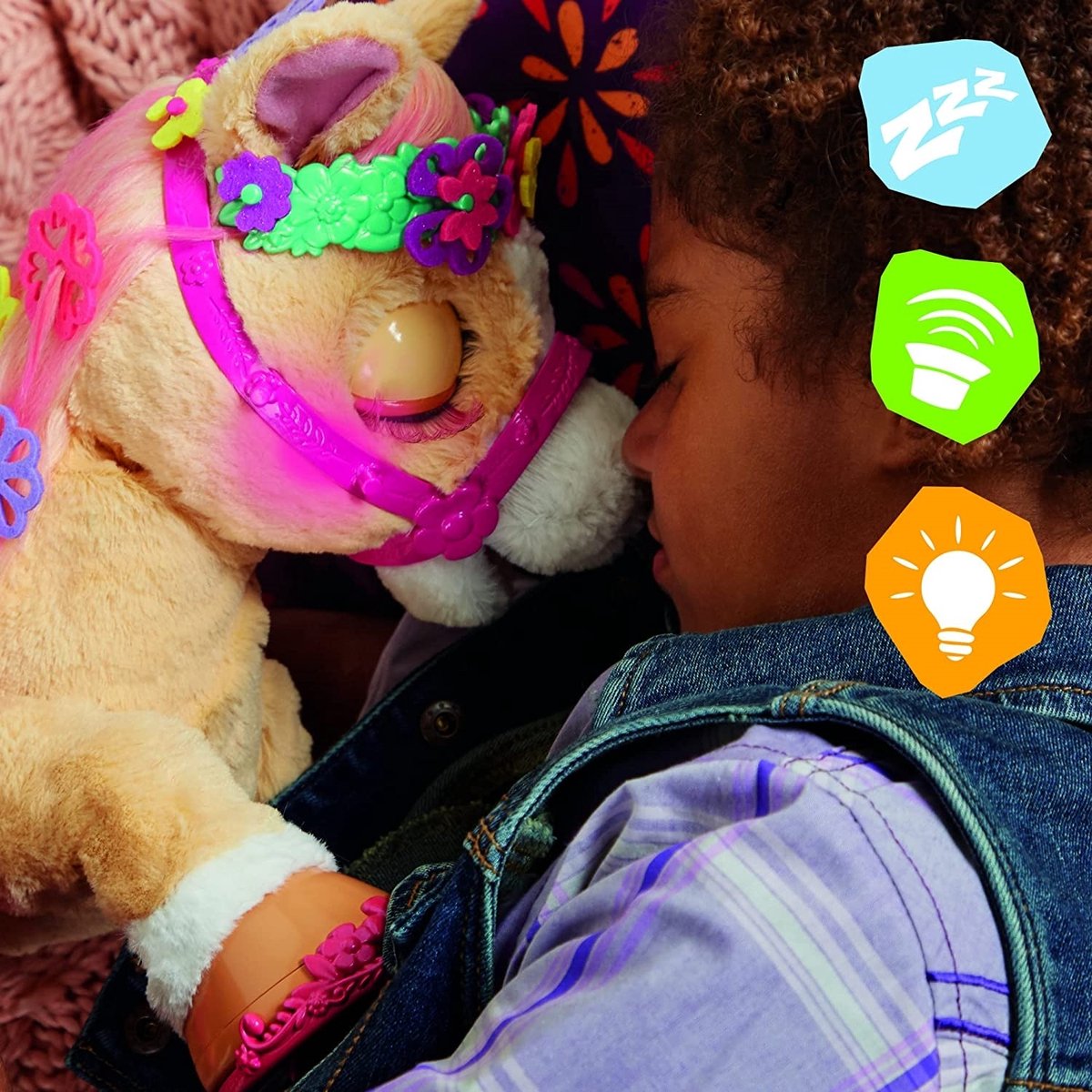 FurReal Cinnamon Mijn Styling Pony - Interactieve knuffel — afbeelding 4