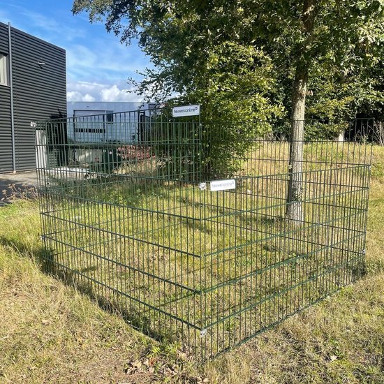 Bladkorf / compostbak | groen RAL6009 | bol