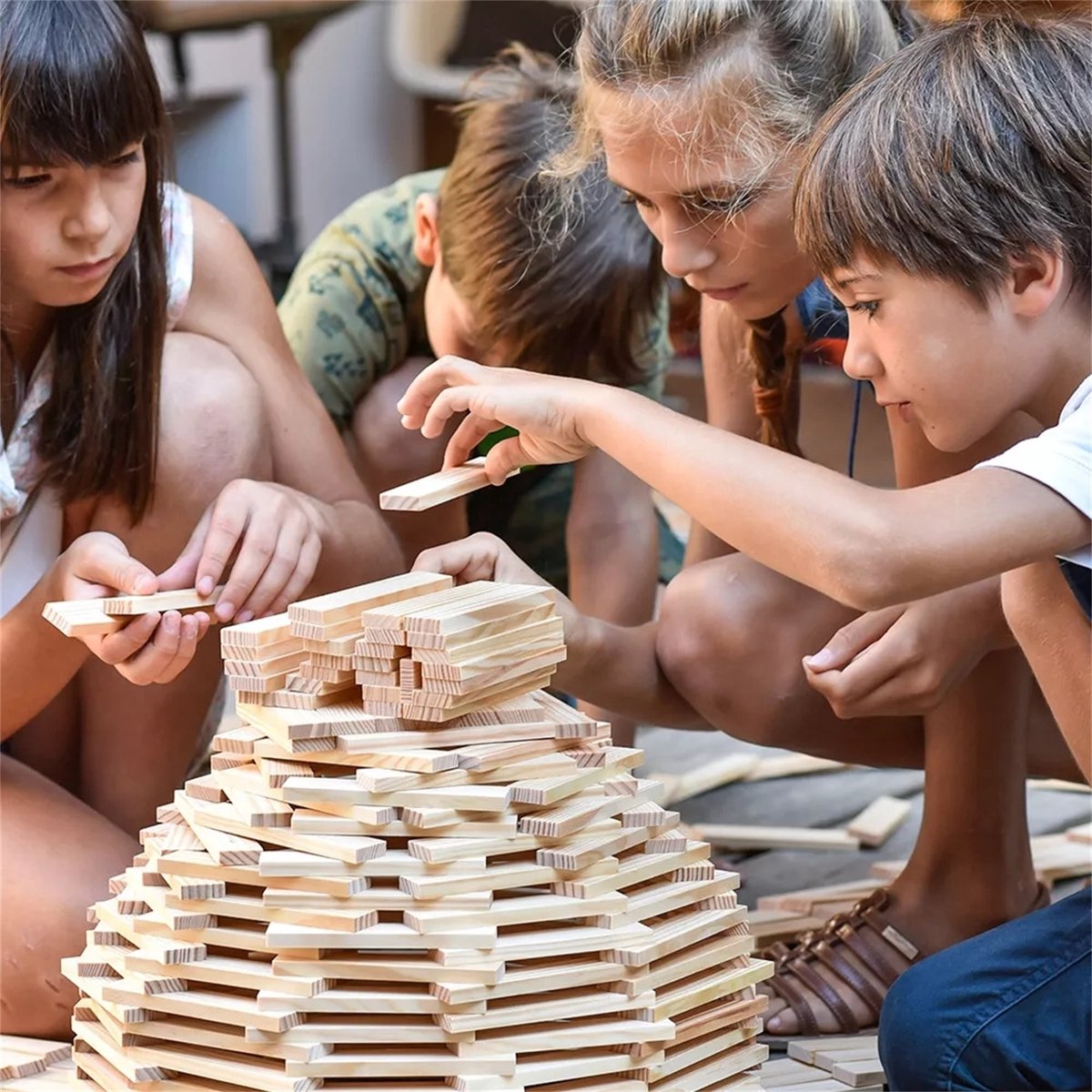 KAPLA - KAPLA Kleur - Constructiespeelgoed - 1000 Plankjes — afbeelding 8