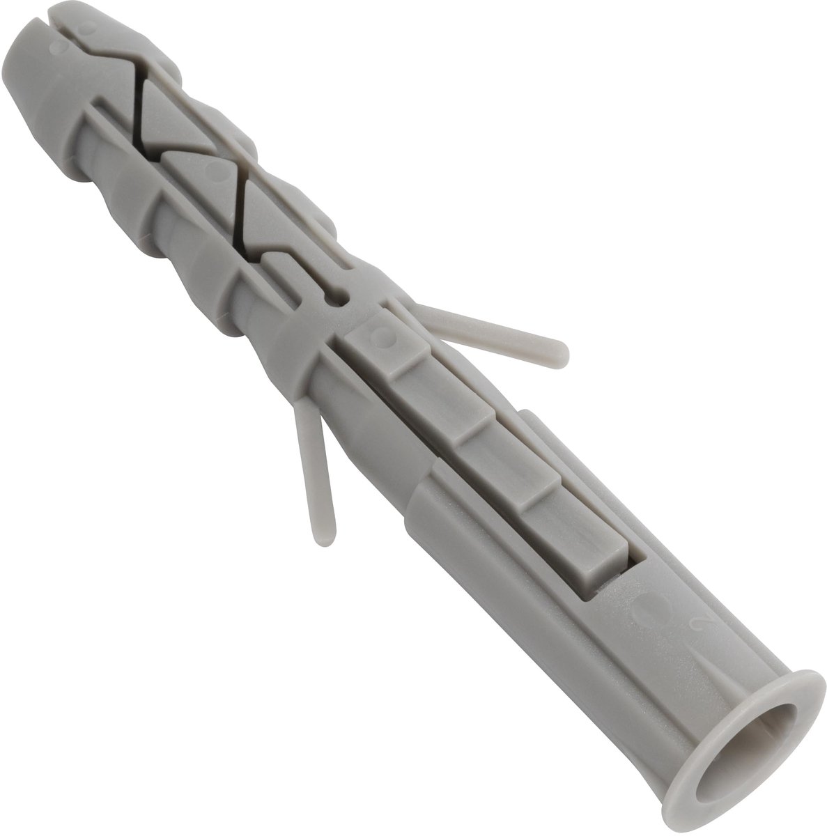Set van 50 klassieke pluggen van polyamide met flens, Ø12x80mm, voor stevige bevestiging in beton en baksteen, duurzaam en betrouwbaar in gebruik