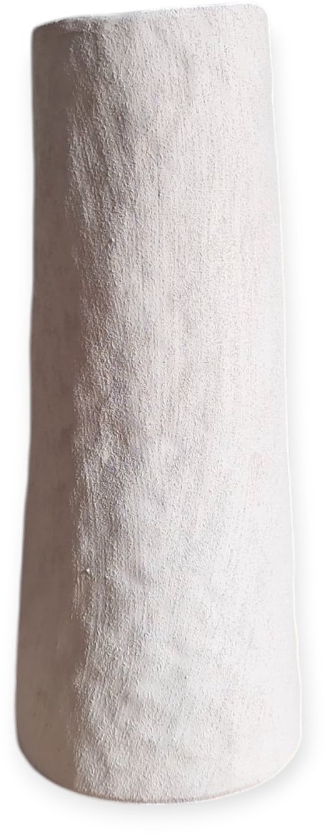 DK design Daan Kromhout – Vaas – Bloemenvaas – Porto – Wit – Keramiek – Robuust – 12x12x29cm