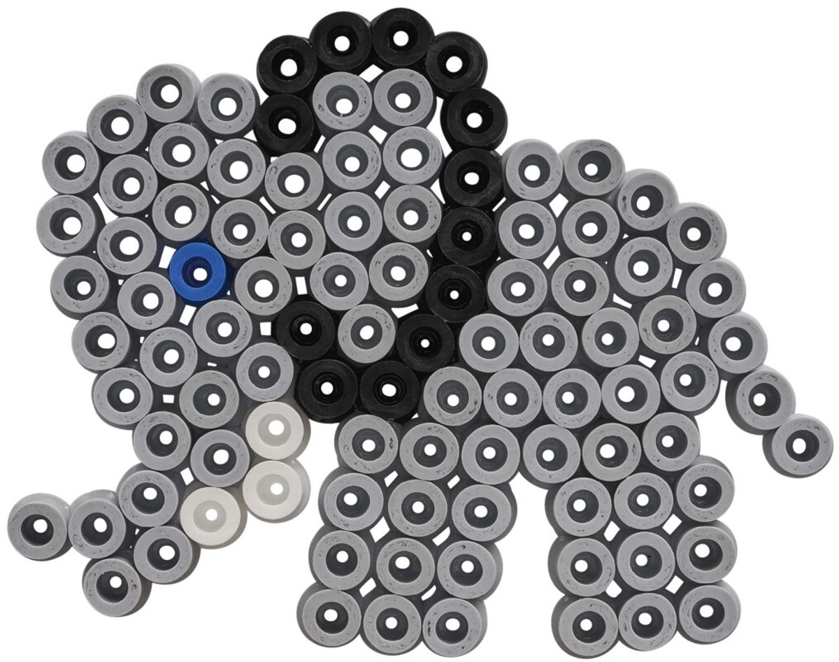 Hama 8753 Doos met 600 Maxi-kralen en prikplaten (2014761) — cadeau in Spellen & Speelgoed - foto 2