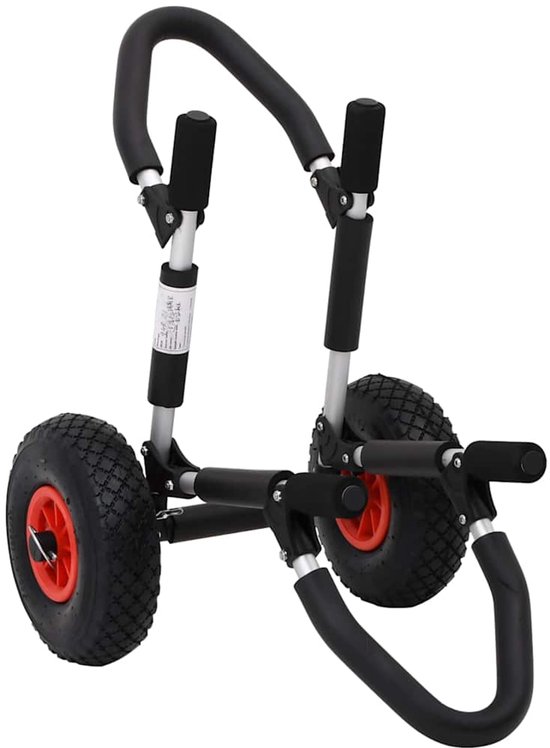 vidaXL-Chariot de kayak-Pliable-45-kg-Aluminium