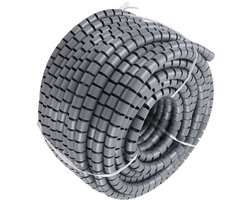 Spiraalkabel met Klemhuls - 50 M IVLE Draad Wikkelbuizen, 22 Mm Diameter voor IMAL Organisatie