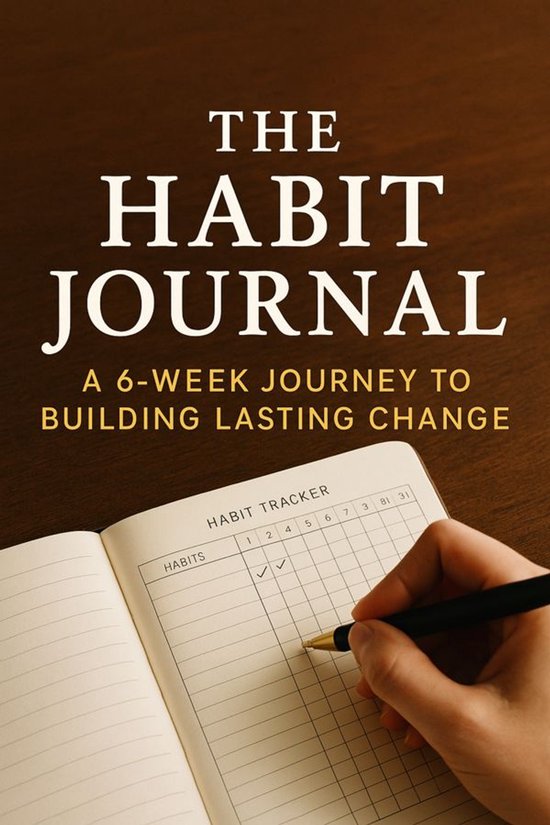 The Habit Journal: A 6-Week Journey to Building Lasting Chan ... - cover