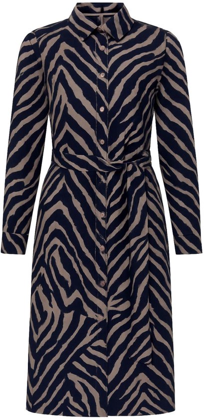 Zoso Jurk Philippa 254 0800-0008 Mocha-navy Dames Maat - XS