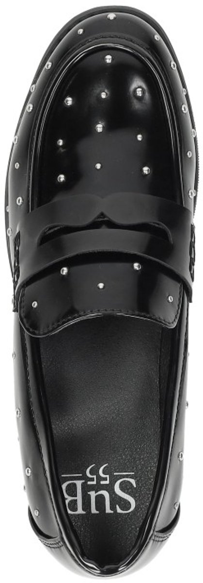 SUB55 Mocassin Mocassin - Zwart - Maat 38