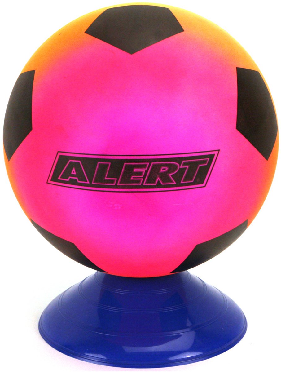 Voetbal PVC Regenboog /Maat 5 / 200 Gr A