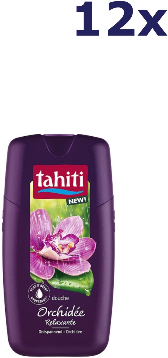 12x Tahiti Orchid Shower Gel 250ml