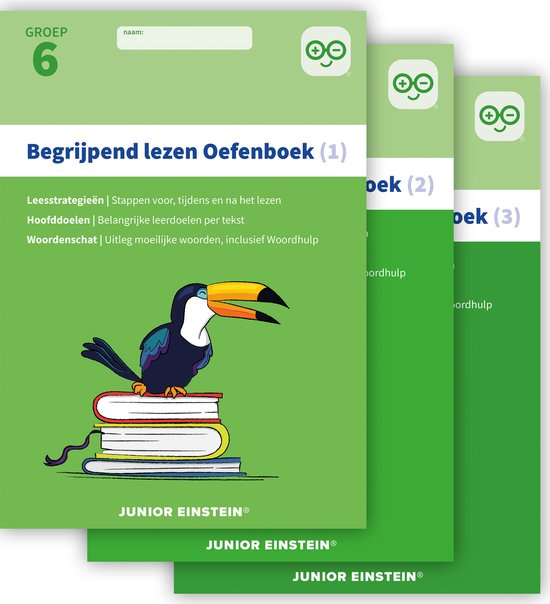Begrijpend Lezen Oefenboeken Compleet 1, 2 en 3 - Groep 6 Be ... - cover