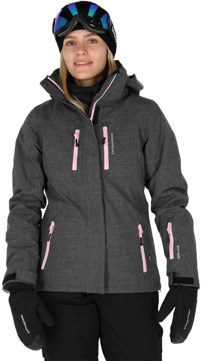 Swedemount Cervinia Jas – Ski jas dames Roze