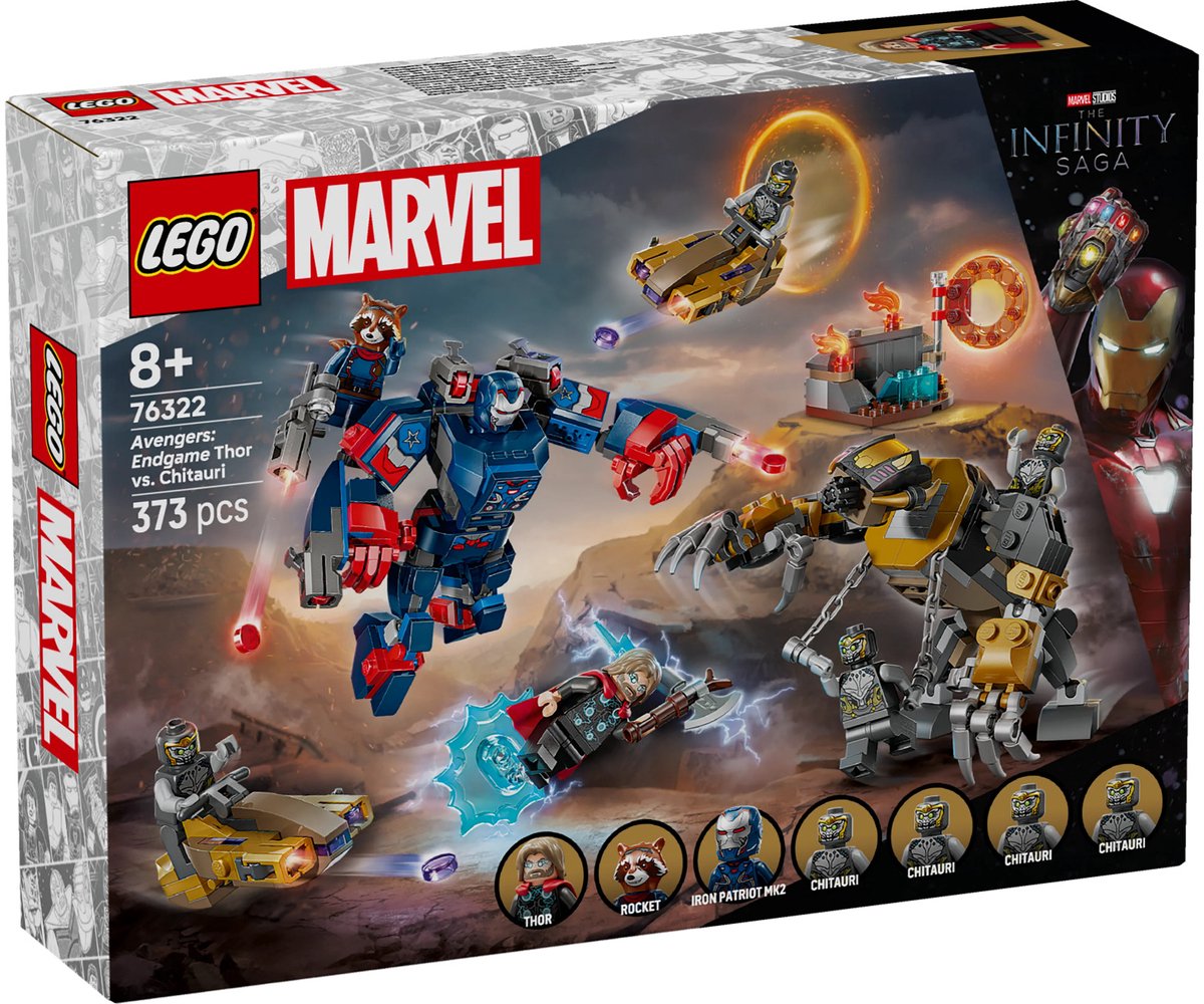 LEGO 76322 Super Heroes Marvel Avengers: Endgame Thor vs. Chitauri