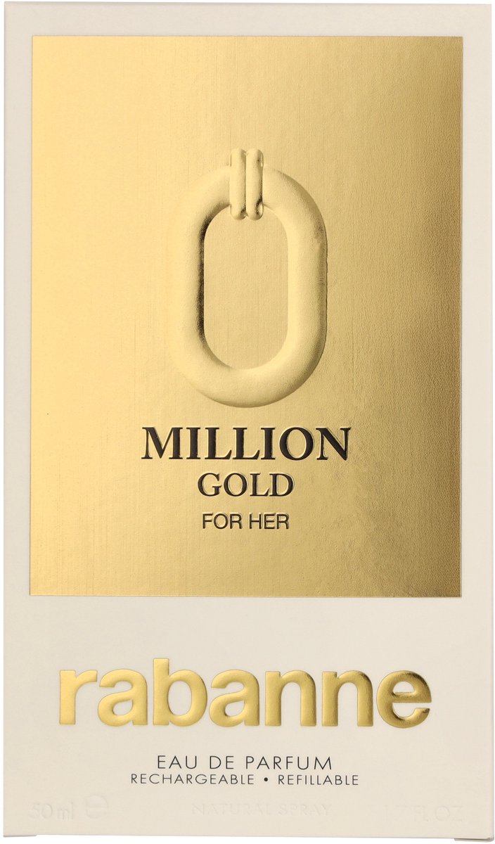 Paco Rabanne Million Gold For Her Eau de Parfum 50ml