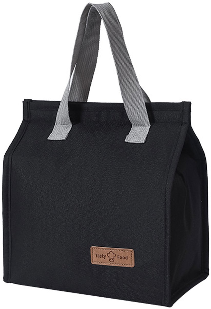 Lunch Tas Isolerend – Draagbare Koeltas voor Werk, School, Reizen & Picknick – Waterdicht Oxford Stof, BPA-vrij Aluminiumfolie, Houdt Eten Warm of Koud