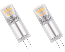 Spectrum LED Insteeklampje G4 2.5W - 12V - 290 Lumen - 6000K Koud wit - Helder daglicht - Energiezuinig - 2 stuks