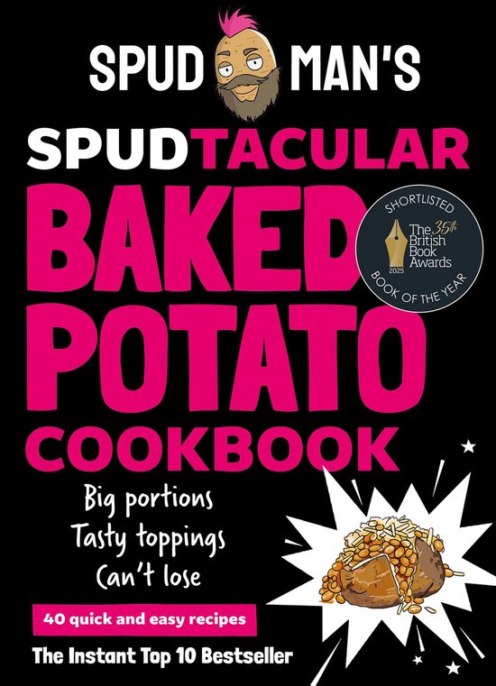 Spud Man's Spudtacular Baked Potato Cookbook - cover