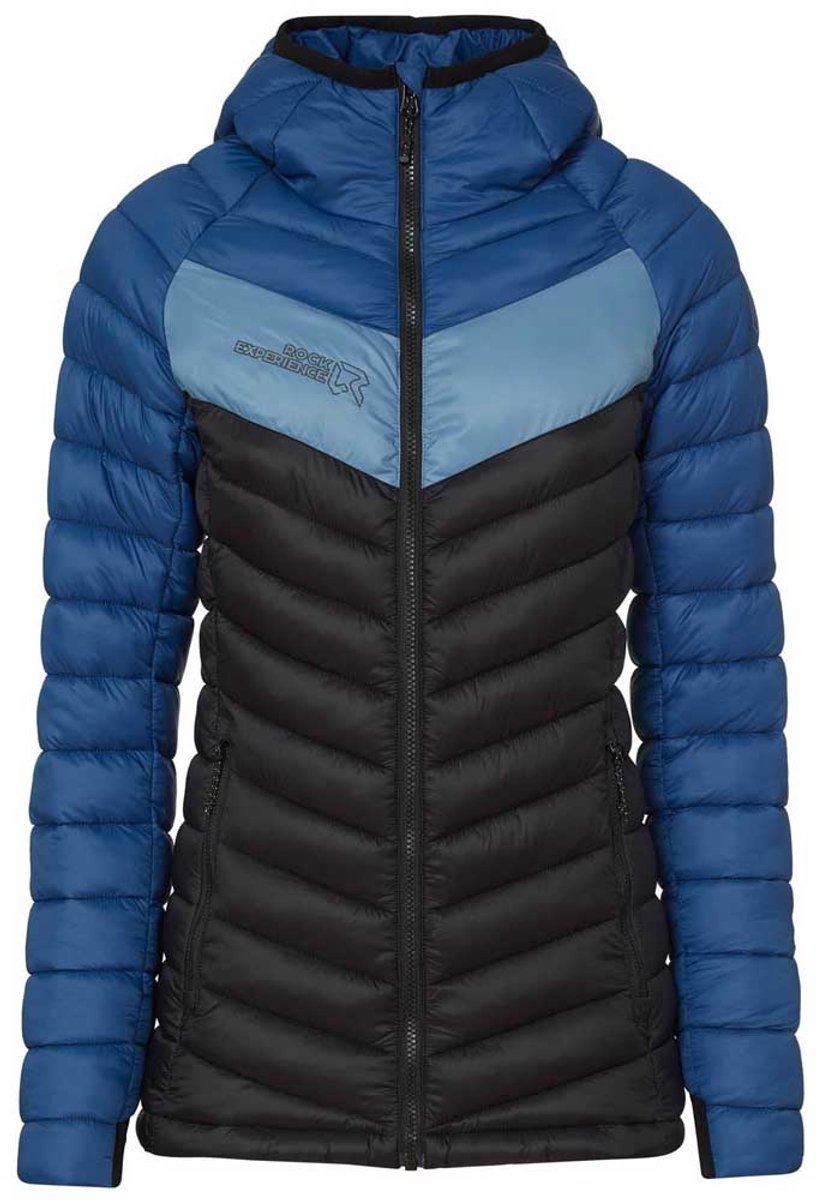 Rock Experience Juneau Padded Jas Vrouw Marineblauw