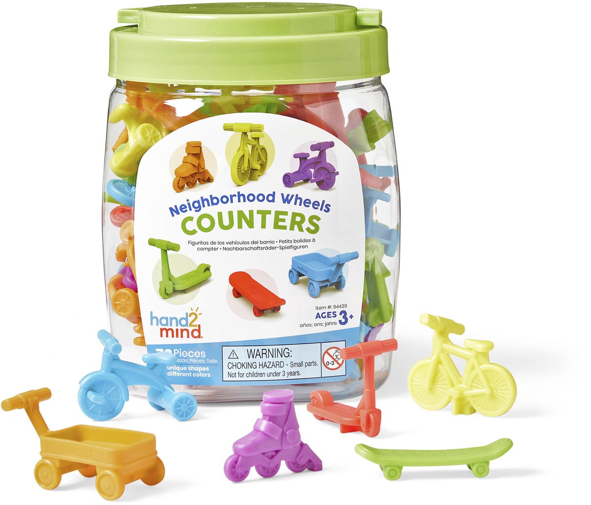 Learning Resources geburen voertuigen sorteerset - 1+