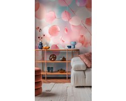 CosmoLiving by Cosmopolitan behang, Bloemen behang roze 791551