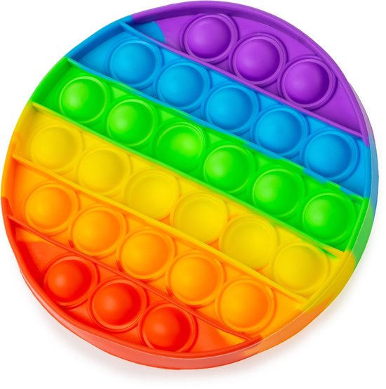 JOUET ANTI-STRESS, R--Kit de Jeux Pop it Anti stress à Bulles Couleur