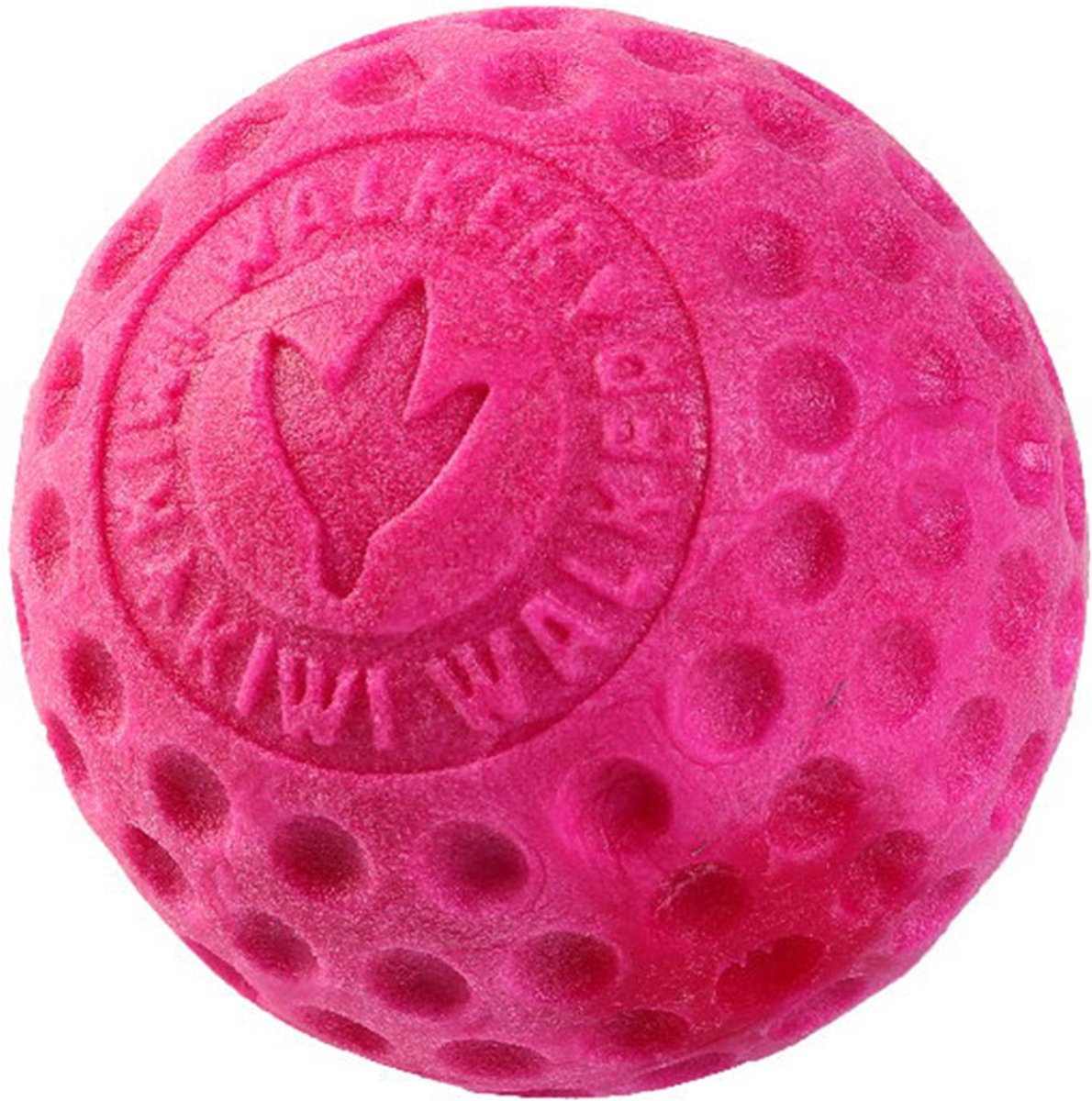 Kiwi Walker - Let's Play - Hondenspeelgoed - Bal - Roze - 6,5cm