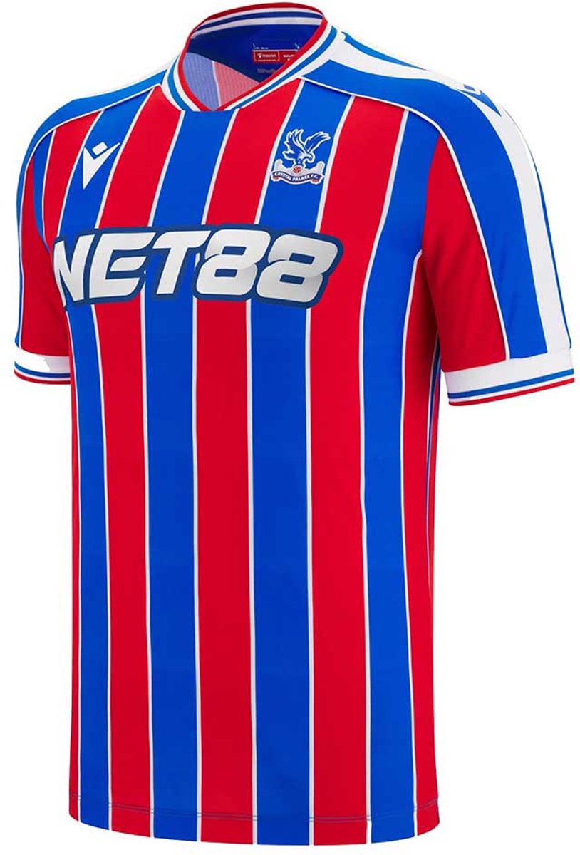 Macron Crystal Palace Fc 25/26 Slim Thuis T-shirt Met Korte Mouwen Rood XL Man