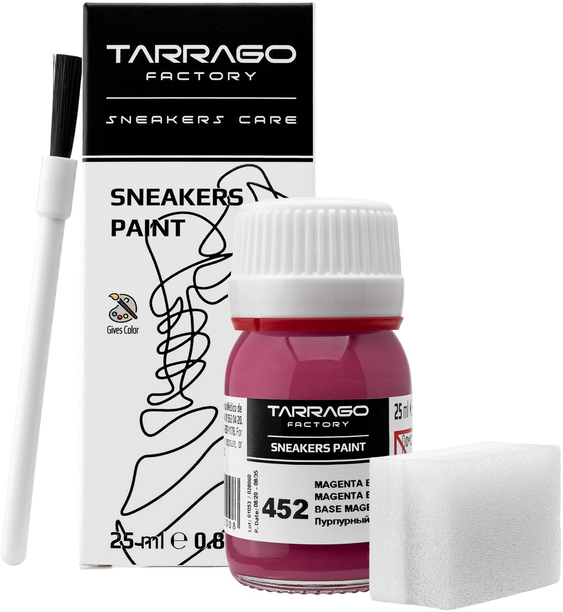 Tarrago Sneakers Paint 25ml - 452 Magenta Base