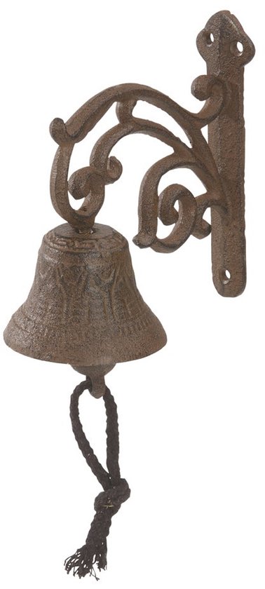 Foto: Decoratief element nostalgische charme 1 stuk roestkleurig gietijzer