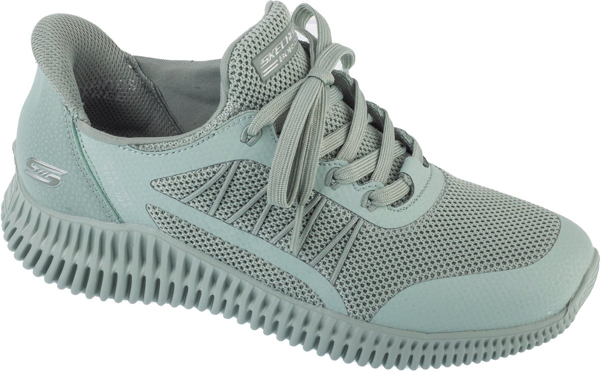 Skechers Slip-Ins: Bobs Geo Lite - Divine Pace, Vrouwen, Groen, Sneakers, maat: 41