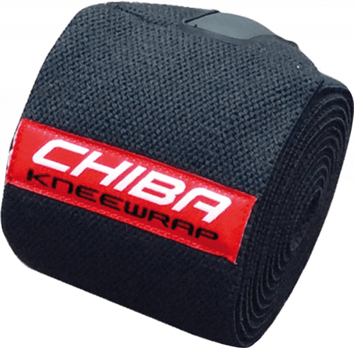 Chiba 40436 Knee Bandage Black - Accessoires - Trainings uitrusting