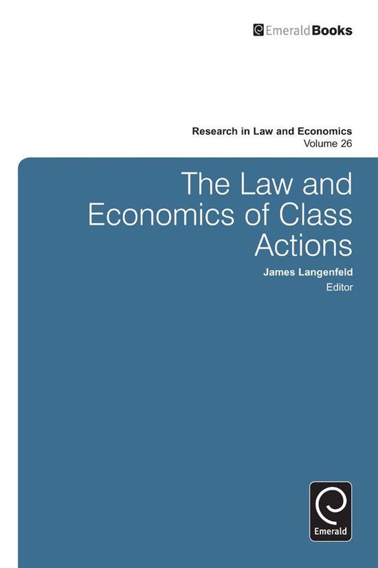 Research in Law and Economics 26 - The Law and Economics of  ... - cover