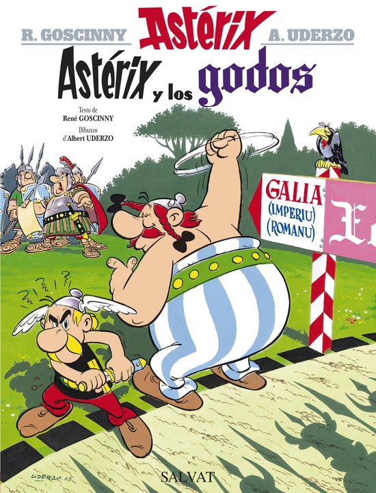 Astérix 3 - Astérix y los godos - cover