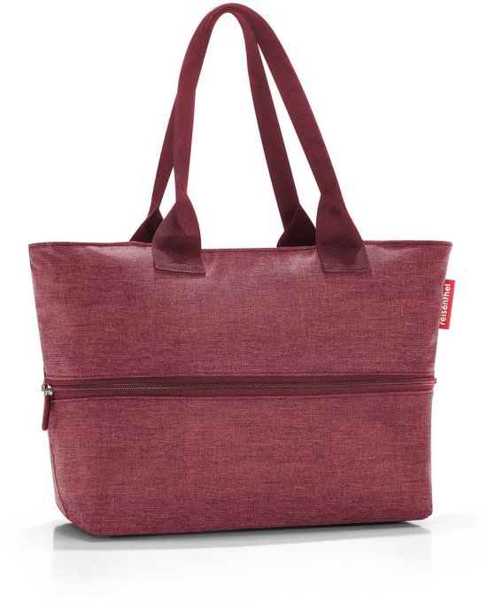 Sac bandoulière Reisenthel Shopper E1 - 12 L - Twist Maroon Rouge foncé