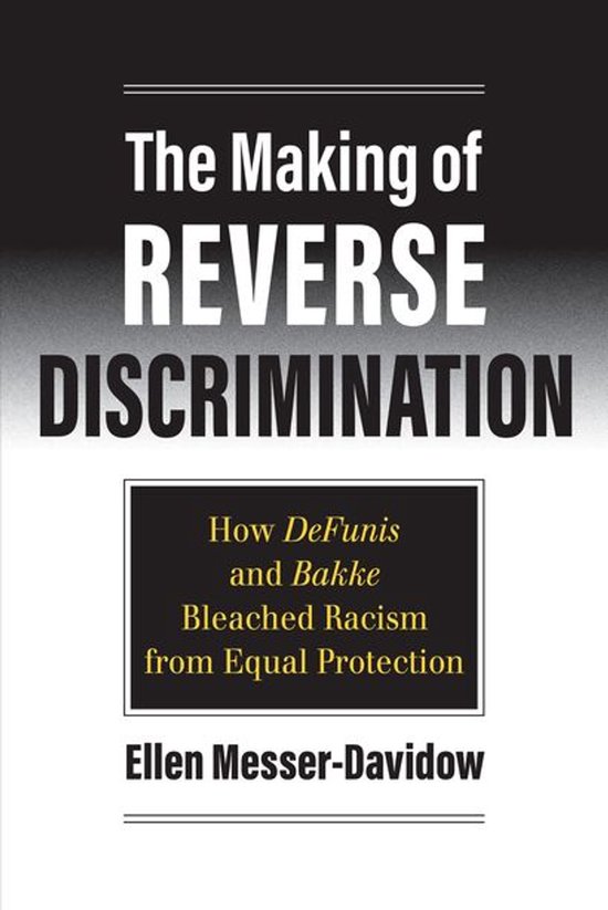 The Making of Reverse Discrimination - cover