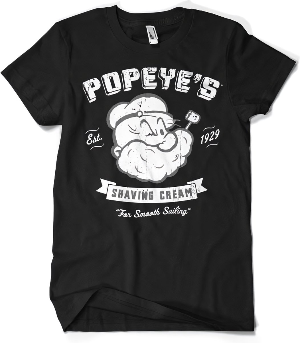 Popeye Shaving Cream Big Tall T-shirt KF-1-POP011-H48-7