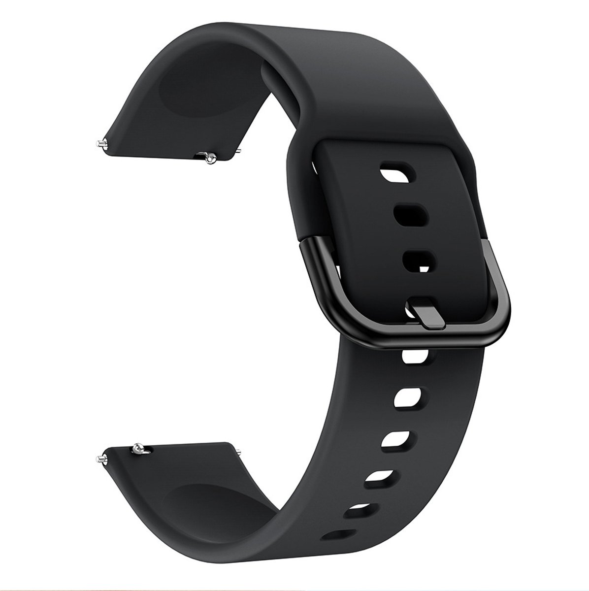 Reserve horlogeband siliconen 22mm, horlogeband snelsluiting reserveband, horloge accessoires horlogeband horlogeband dames heren